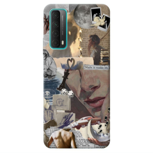 Huawei P Smart 2021 Dice Transparent Silicone TPU Θήκη