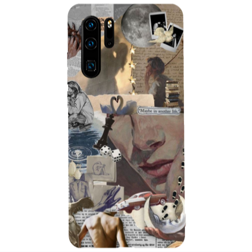 Huawei P30 Pro Dice Transparent Silicone TPU Θήκη