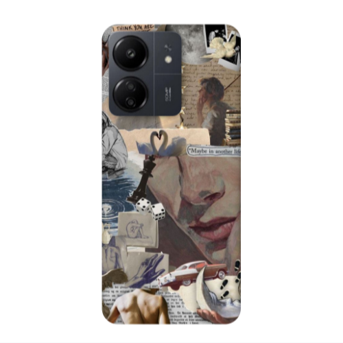 Xiaomi Redmi 13C Dice Transparent Silicone TPU Θήκη
