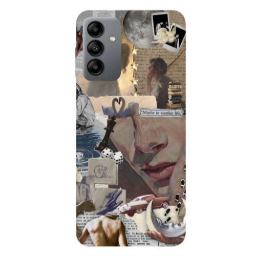 Samsung A13 5G Dice Transparent Silicone TPU Θήκη