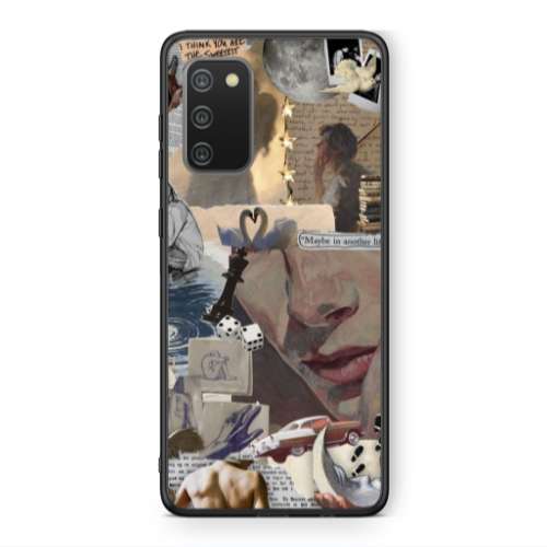 Samsung A02s Dice Black Glossy Θήκη