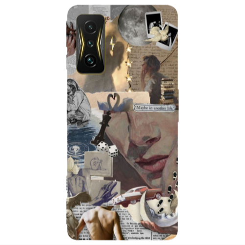 Xiaomi Poco F4 Gt Dice Transparent Silicone TPU Θήκη
