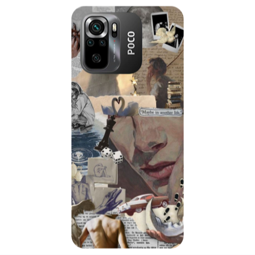 Xiaomi Poco M5 s Dice Transparent Silicone TPU Θήκη