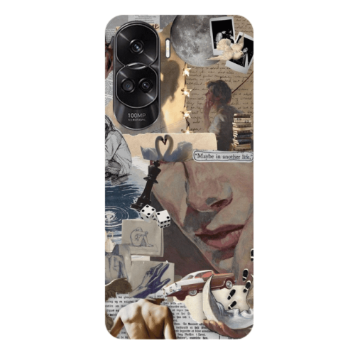 Honor 90 Lite 5G Dice Transparent Silicone TPU Θήκη