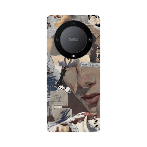 Honor Magic5 Lite 5G Dice Transparent Silicone TPU Θήκη