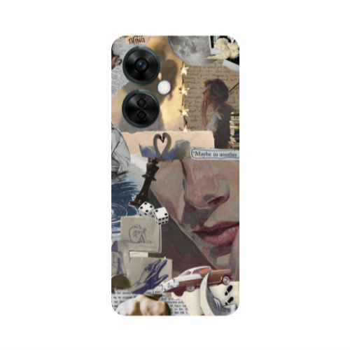 Oneplus Nord CE 3 Lite 5G Dice Transparent Silicone TPU Θήκη