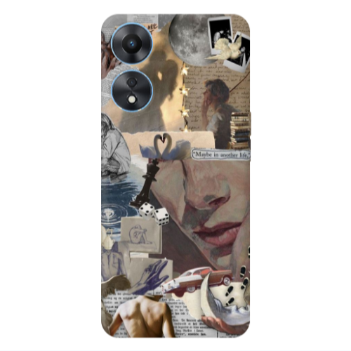 Oppo A 98 Dice Transparent Silicone TPU Θήκη