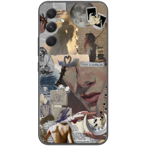 Samsung Galaxy A25 Dice Transparent Silicone TPU Θήκη