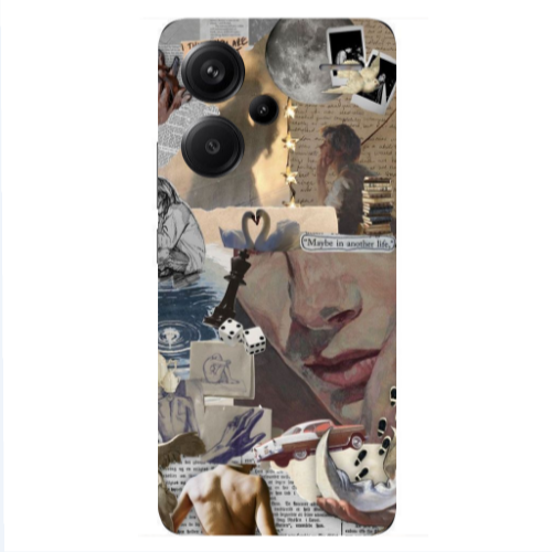 Xiaomi Redmi Note 13 Pro+ 5G  Dice Transparent Silicone TPU Θήκη