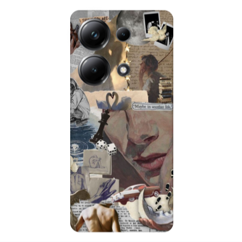 Xiaomi Poco M6 Pro 4G Dice Transparent Silicone TPU Θήκη