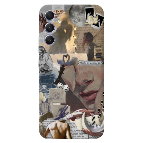 Samsung A16 Dice Transparent Silicone TPU Θήκη