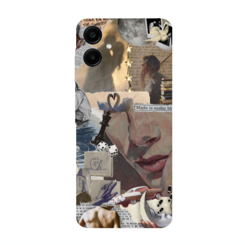 Samsung A06 Dice Transparent Silicone TPU Θήκη