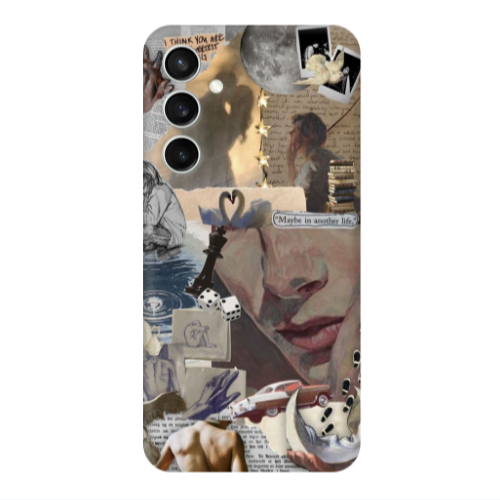 Samsung S24 FE Dice Transparent Silicone TPU Θήκη