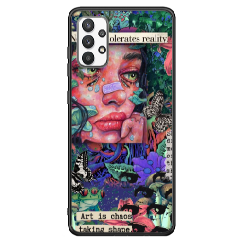 Samsung A13 4G Taking shape Black Glossy Θήκη