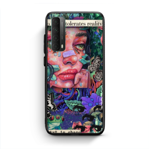 Huawei P Smart 2021 Taking shape Black Glossy Θήκη