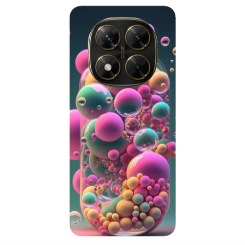 Xiaomi Poco X7 Bubbles Transparent Silicone TPU Θήκη
