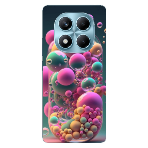 Xiaomi Redmi Note 14 Pro Bubbles Transparent Silicone TPU Θήκη