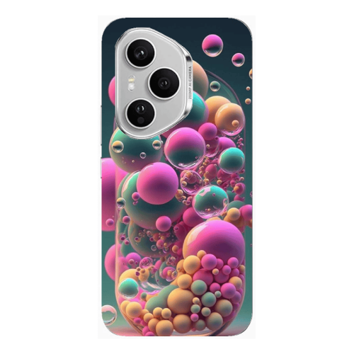 Honor Magic 400 Pro Bubbles Transparent Silicone TPU Θήκη