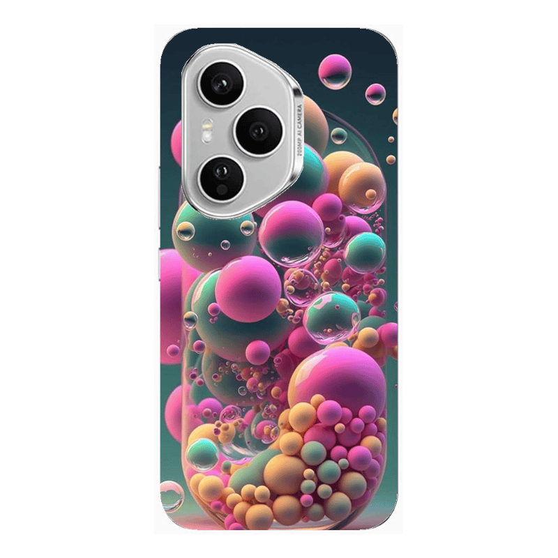 Honor Magic 400 Pro Bubbles Transparent Silicone TPU Θήκη