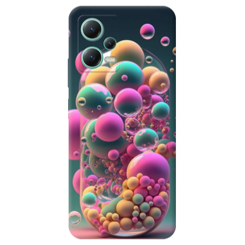 Xiaomi Redmi Note 12 Pro Plus 5G Bubbles Transparent Silicone TPU Θήκη