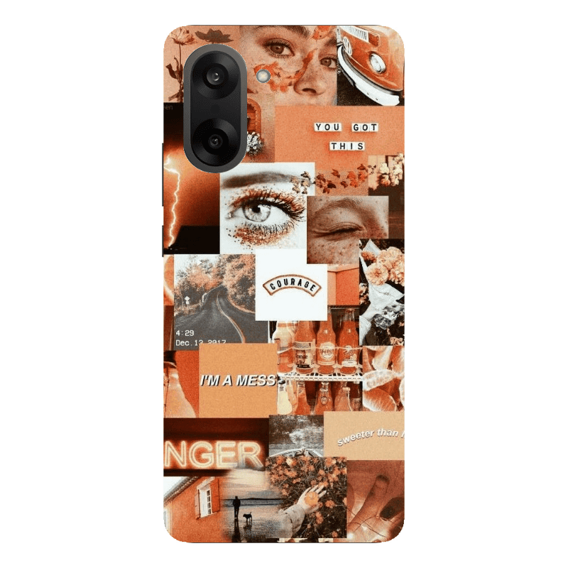 Oneplus Nord CE 5 Peachy Haze Transparent Silicone TPU Θήκη