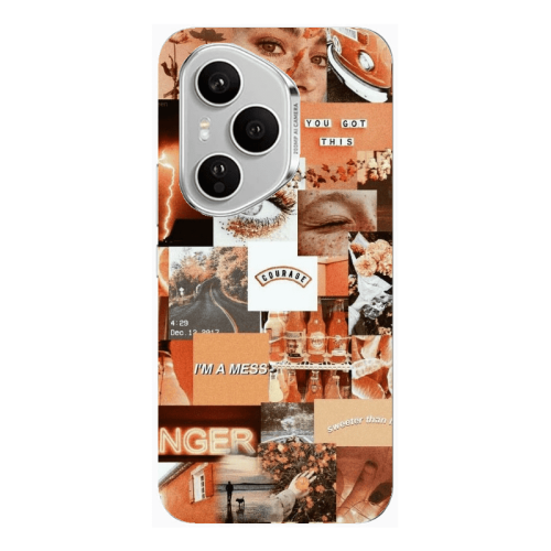 Honor Magic 400 Pro Peachy Haze Transparent Silicone TPU Θήκη