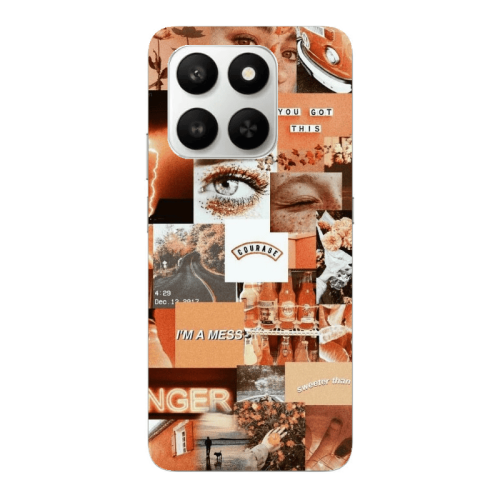 Honor Magic 400 Smart Peachy Haze Transparent Silicone TPU Θήκη