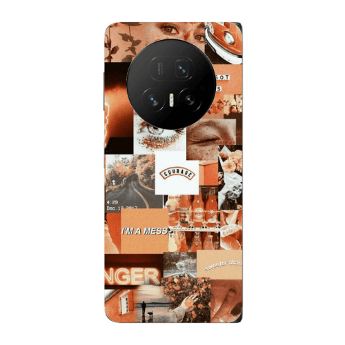Honor Magic V5 Peachy Haze Transparent Silicone TPU Θήκη