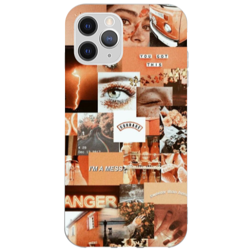 Apple iPhone 13 Pro Peachy Haze Transparent Silicone TPU Θήκη