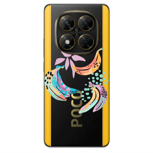 Xiaomi Poco X7 Banana  Transparent Silicone TPU Θήκη