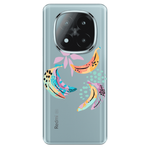 Xiaomi Redmi Note 14 Pro + 5g Banana  Transparent Silicone TPU Θήκη