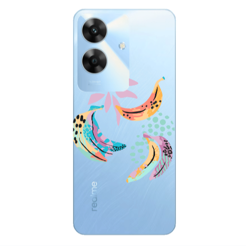 Realme Note 60 Banana  Transparent Silicone TPU Θήκη