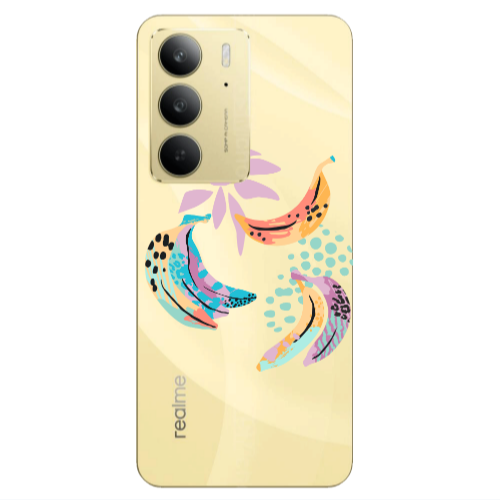 Realme C 75 Banana  Transparent Silicone TPU Θήκη