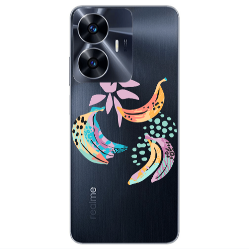 Realme Note 50 Banana  Transparent Silicone TPU Θήκη