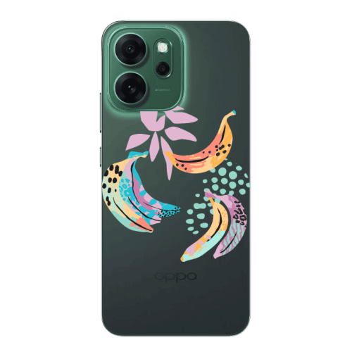 Oppo 14 F Banana  Transparent Silicone TPU Θήκη