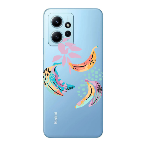 Xiaomi Redmi Note 12 4G Banana  Transparent Silicone TPU Θήκη