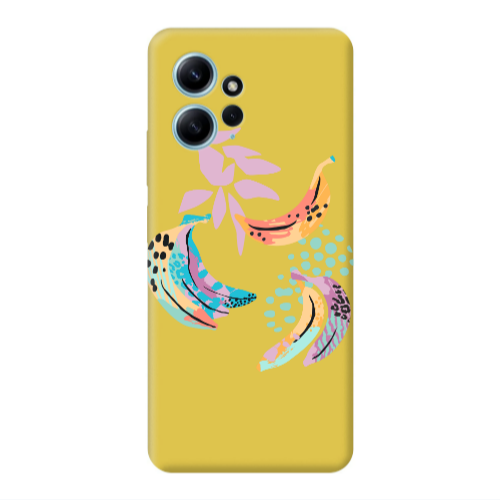 Xiaomi Redmi Note 12 4G Banana  Yellow Colored Silicone TPU Θήκη