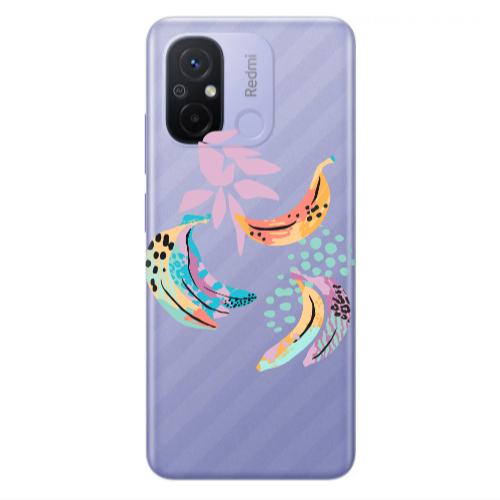 Xiaomi Redmi 12C Banana  Transparent Silicone TPU Θήκη