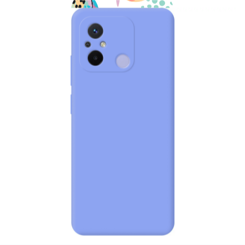 Xiaomi Redmi 12C Banana  Light Purple Colored Silicone TPU Θήκη