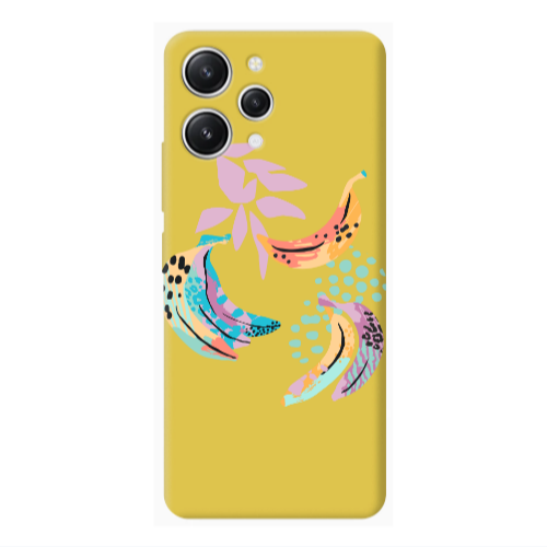 Xiaomi Redmi 12 Banana  Yellow Colored Silicone TPU Θήκη