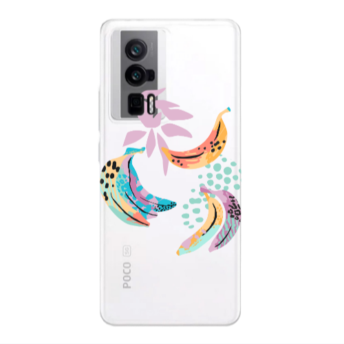 Xiaomi Poco F5 Pro Banana  Transparent Silicone TPU Θήκη