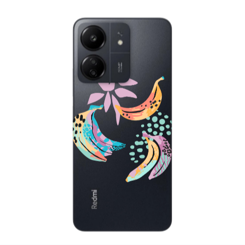Xiaomi Redmi 13C Banana  Transparent Silicone TPU Θήκη