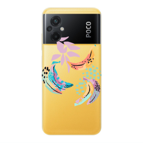Xiaomi Poco M5 Banana  Transparent Silicone TPU Θήκη