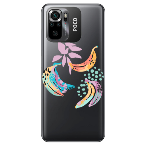 Xiaomi Poco M5 s Banana  Transparent Silicone TPU Θήκη