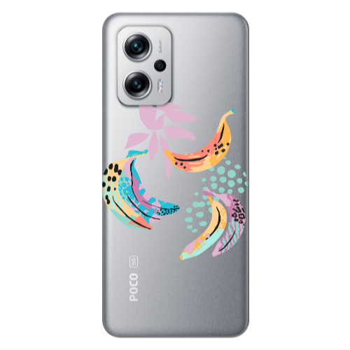 Xiaomi Poco X4 GT Banana  Transparent Silicone TPU Θήκη