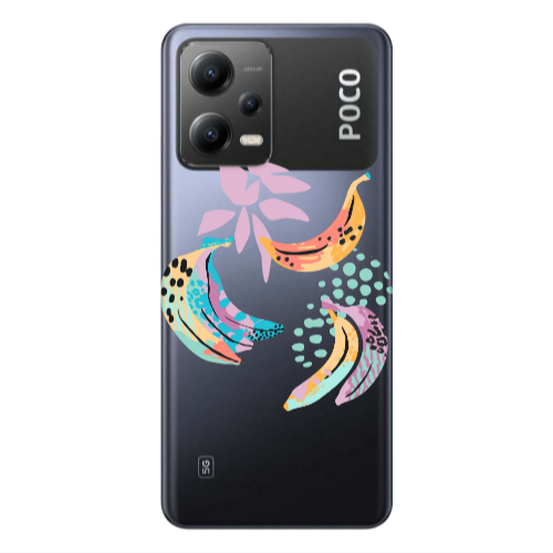 Xiaomi Poco X5 Banana  Transparent Silicone TPU Θήκη