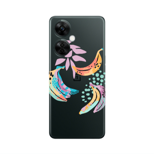 Oneplus Nord CE 3 Lite 5G Banana  Transparent Silicone TPU Θήκη