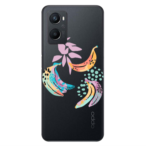 Oppo A 96 Banana  Transparent Silicone TPU Θήκη