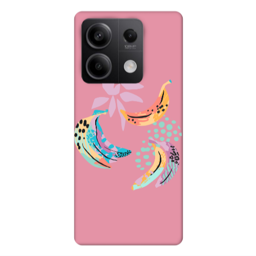 Xiaomi Redmi Note 13 5G Banana  Pink Colored Silicone TPU Θήκη