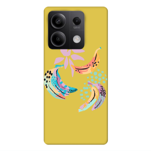 Xiaomi Redmi Note 13 5G Banana  Yellow Colored Silicone TPU Θήκη
